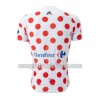 Maglia Bianca con pois Rossi 2018 Tour De France Manica Corta